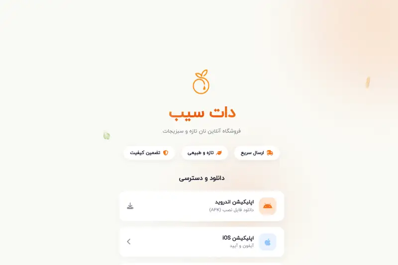 طراحی سایت dotsib.ir